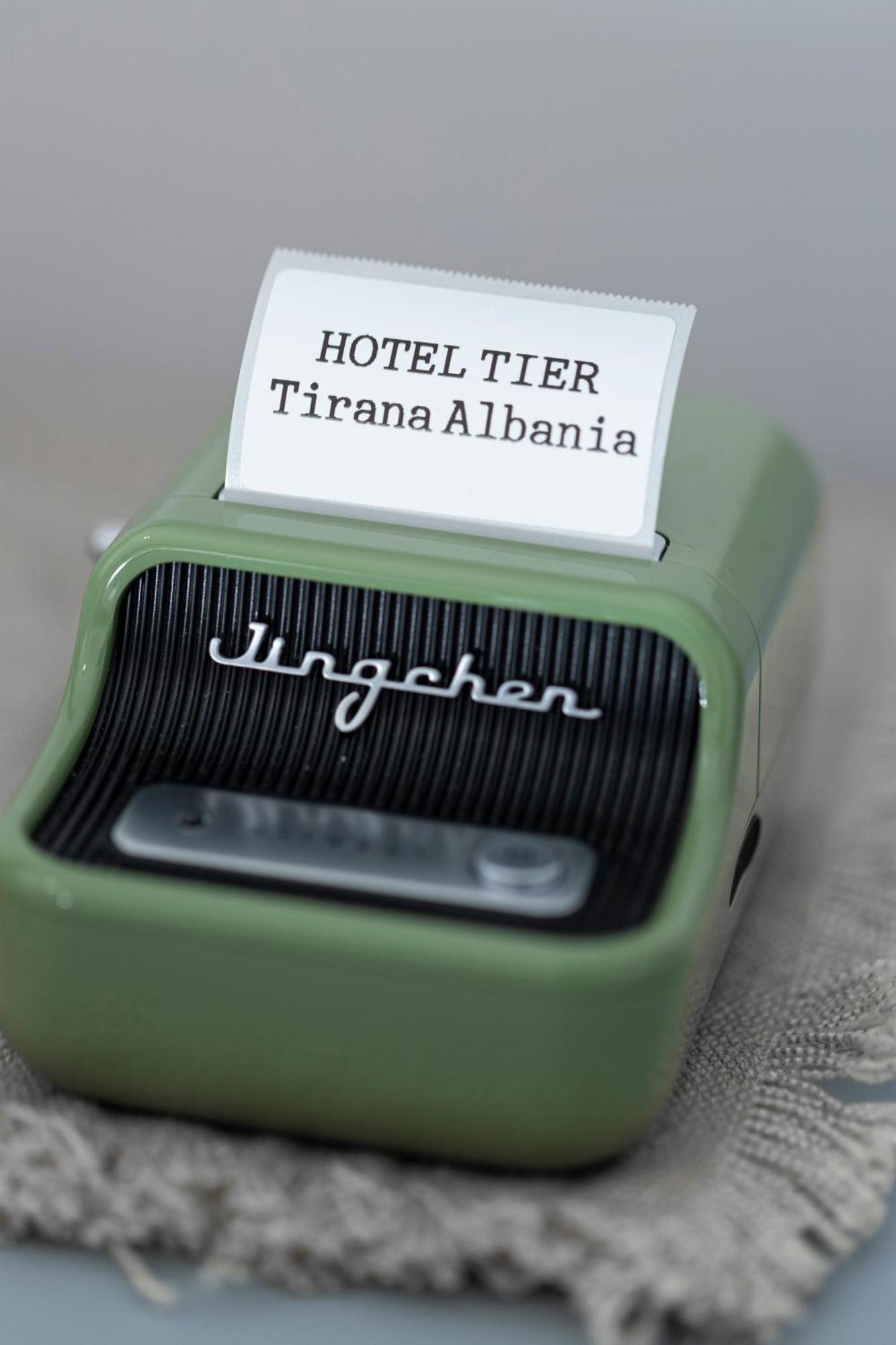 Tier Hotel Тирана Екстер'єр фото
